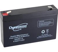 Dyno Europe BLEIAKKU - 6 V - 7.2 Ah - 150 x 34 x 100 mm
