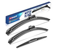 Dynoels Wiper Blades, 3 Windshield Wipers for Honda Pilot 2003-2008, 24" + 21" + 14" Automotive Replacement Windshield wiper blades U/J Hook