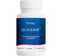 Dynveo Complexe Glycémie 7 Actifs Naturels 60 Gélules