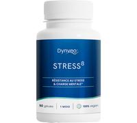 Dynveo Stress8 Synergie 6 Plantes/Vitamine B6/Magnésium 90 Gélules
