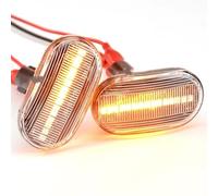 DYOG 1 Paire Pour Suzuki Pour Jimny Pour Sierra JB74W 2018/07-LED Marqueur Latéral Clignotant Lampe Dynamique Indicateur Répéteur Lumière Répétiteur Rétroviseur LED(2)