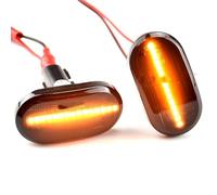 DYOG 1 Paire Pour Suzuki Pour Jimny Pour Sierra JB74W 2018/07-LED Marqueur Latéral Clignotant Lampe Dynamique Indicateur Répéteur Lumière Répétiteur Rétroviseur LED(1)
