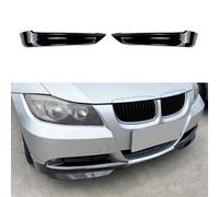 DYOG Pare-Chocs Avant Arrière Lèvres Corner pour BMW E90 E91 320I 330I 2005-2008, Garniture de Protection Inférieure Splitter Spoiler Protecteur de Becquet,A Gloss Black