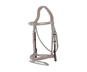 Dy'on Cheekpieces New English Collection - Marron - Taille Full (21cm)