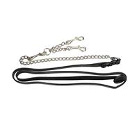 Dy'on Longe avec Chaîne Cuir Working Collection - Noir