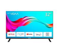 DYON Smart 32 VX Téléviseur 80 cm (32 pouces) (HD Smart TV, HD Triple Tuner (DVB-C/-S2/-T2), App Store, Prime Video, Netflix, YouTube, DAZN, Disney+), Noir