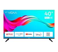 DYON Smart 40 VX-2 Téléviseur Full HD, Triple Tuner HD (DVB-C/-S2/-T2), App Store, Prime Video, Netflix, Youtube, DAZN, Disney+, Noir