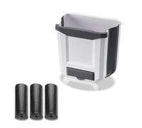 DYOUen Poubelle suspendue pliable de 8 l - Poubelle de cuisine à suspendre - Poubelle de cuisine - Gadgets pour voiture, porte d'armoire, bureau