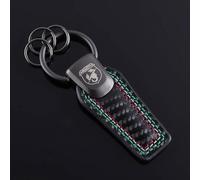 DYQCD 1 Pièce Porte-Clés De Voiture pour Abarth Bravo Scorpion Palio Ducato Porte-clés Logo Voiture Porte-Badge Mousqueton Porte ccessoires Voiture