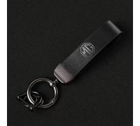 DYQCD 1 Pièce Porte-Clés De Voiture pour MG EZS HS Mulan One TF ZS Navigator Porte-clés Logo Voiture Porte-Badge Mousqueton Porte Clé Accessoires Voiture,Blackstyle