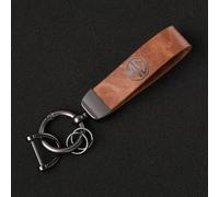 DYQCD 1 Pièce Porte-Clés De Voiture pour MG EZS HS Mulan One TF ZS Navigator Porte-clés Logo Voiture Porte-Badge Mousqueton Porte Clé Accessoires Voiture,Orangestyle