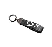 DYQCD 1 Pièce Porte-Clés De Voiture pour Saab 93 Porte-clés Logo Voiture Porte-Badge Mousqueton Porte Clé Accessoires Voiture