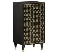 DYRJDJWIDHW Armoire de Rangement Chambre,Buffet Cuisine Rangement,Armoire latérale 40x33x75 cm Bois Massif de manguierConvient au Salon, à la Cuisine
