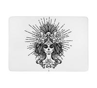 Dyscalibro Carpet Dia De Los Muertos Tapis de sol doux pour salon, chambre à coucher (100 x 150 cm)