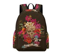 Dyscalibro Sac à dos, sac à dos à pizza, sac à dos décontracté pour l'extérieur, le sport, les voyages, Day of the Dead, 42 x 30 x 15 cm