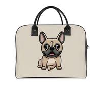 Dyscalibro Sac à main de voyage, raie manta et poisson, sac à bandoulière décontracté, Bouledogue français, Taille unique