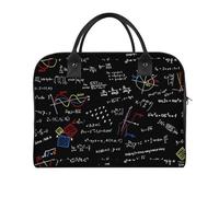 Dyscalibro Sac à main de voyage, sac fourre-tout à motif grenouilles, sac à bandoulière décontracté, Éducation linéaire des mathématiques, Taille unique