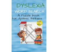 Dyslexia Word Search Puzzle Book: Word Searches with Easy to Read Print about Dyslexia, adhd, attention, focus and More | 6x9 inches, 110 pages | ... Gifts for Vacations, Holidays and Relaxation