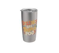 Dyslexics Are Teople Poo Sensibilisation à la dyslexie ||- Gobelet isotherme en acier inoxydable double paroi