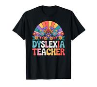 Dyslexie Teacher Groovy Floral Special Education T-Shirt