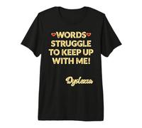 Dyslexique Dyslexie T-Shirt Haut de Gamme