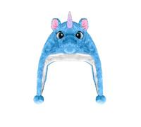 Dysmad Costumizate Bonnet licorne turquoise pour enfants et adultes spécial carnaval