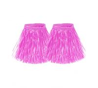 Dysmad Costumizate Bracelet de cheville hawaïen à franges pour carnaval et fêtes tropicales, accessoire de déguisement pour été et événements à thème., Talla única, Polyester, Sans pierre