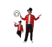 Dysmad Déguisement de dompteur, pour homme et femme. Taille unique. Comprend : chapeau, veste et chemise (homme) et jupe/pantalon. Le costume ne comprend pas de fouet (homme, taille unique M/L)