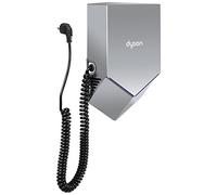 Dyson Airblade™ HU02 Nickel - Sèche-mains Plug&Play avec câble spiralé pour sanitaires professionnels