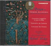 Conc. Leggiero Pour Piano, 2 Concertos Pour Cordes Parkin, Piano