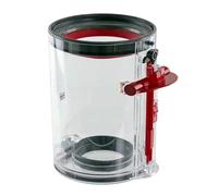 Dyson Petite Poubelle, Transparent/Rouge