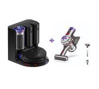 DYSON Spot + Scrub AI - Aspirateur robot laveur - 18 000 Pa - 140 min - 2,3 L - Noir + Car+Boat - Aspirateur à main