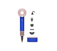 Dyson Supersonic Sèche-Cheveux 1600W Bleu 460555-01: 3 Vitesses, 4 Températures (Max 100°C), Air Froid, Ionique, 5 Embouts, Diffuseur, Concentrateur, Étui, Câble 2.8m