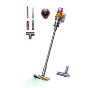 Dyson V12 Detect™ - Aspirateur Sans Fil - Slim + Kit Pour Nettoyage Minutieux - Jaune/Nickel