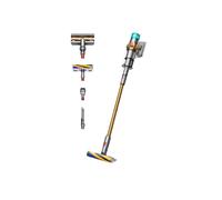 Dyson V15 Detect Absolute - Aspirateur-balai 2en1 sans sac, moteur Hyperdymium 125000 tr/min, autonomie 60min, filtration HEPA, écran LCD, 3.1kg