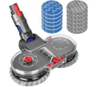 Dyson V15 V11 V10 V8 V7, Accessoire de Vadrouille éLectrique avec RéServoir D'Eau et 12Vadrouilles Lavables ACCESSOIRE D’ASPIRATEUR