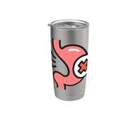 Dyspepsie de l'indigestion Gobelet isotherme en acier inoxydable double paroi