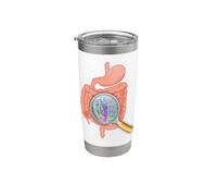 Dyspepsie de l'indigestion Gobelet isotherme en acier inoxydable double paroi
