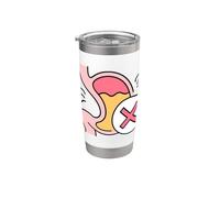 Dyspepsie de l'indigestion Gobelet isotherme en acier inoxydable double paroi