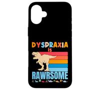 Dyspraxia is Awesome Dinosaure de Sensibilisation à la dyspraxie pour garçons et Filles Coque pour iPhone 16 Plus