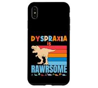 Dyspraxia is Awesome Dinosaure de Sensibilisation à la dyspraxie pour garçons et Filles Coque pour iPhone XS Max