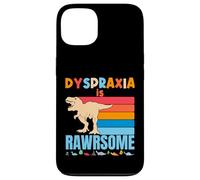 Dyspraxia is Awesome Dinosaure de Sensibilisation à la dyspraxie pour garçons et Filles Coque pour iPhone 13