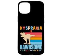 Dyspraxia is Awesome Dinosaure de Sensibilisation à la dyspraxie pour garçons et Filles Coque pour iPhone 15 Plus