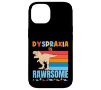 Dyspraxia is Awesome Dinosaure de Sensibilisation à la dyspraxie pour garçons et Filles Coque pour iPhone 14