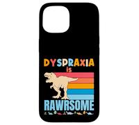 Dyspraxia is Awesome Dinosaure de Sensibilisation à la dyspraxie pour garçons et Filles Coque pour iPhone 15