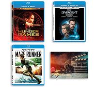 Dystopian Blu-ray Collection / The Hunger Games Trilogy / The Divergent Trilogy / The Maze Runner Trilogy / with Bonus Art Card