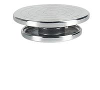 Dytabepl 12 / 15 cm Double Face Utilisez une platine vinyle en alliage d'aluminium pour sculpture en céramique Plate-forme d'argile Outils rotatifs pour disque de cheval