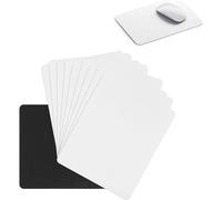 Dytabepl Lot de 10 tapis de souris vides pour impression par sublimation, transfert, presse