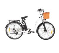 Dyu C6 Vélo Électrique 350w Moteur Vitesse Maximale 25 Km / H 36v 12.5ah 70 Km Max Range - Blanc