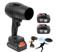DYUNCZ Turbo Jet Blower, Souffleur de Feuilles sans Fil 300 000 TR/Min avec Batterie et Chargeur, Mini Souffleur À Jet Sec, Nettoyeur Multi-usages, Vitesse de Soufflage Réglable
